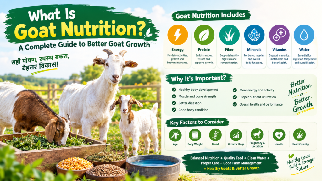 goat health nutrition